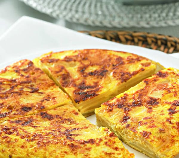 Pokrojony omlet hiszpański 