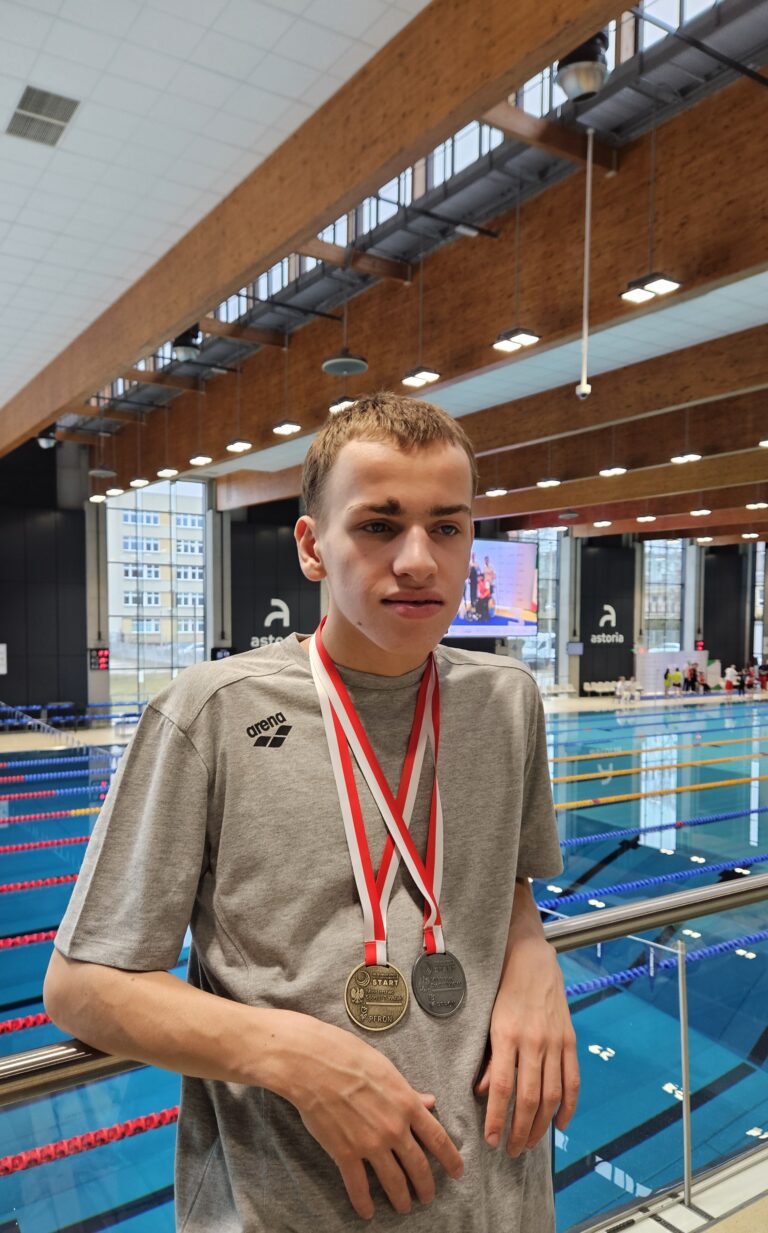 Alex z medalami