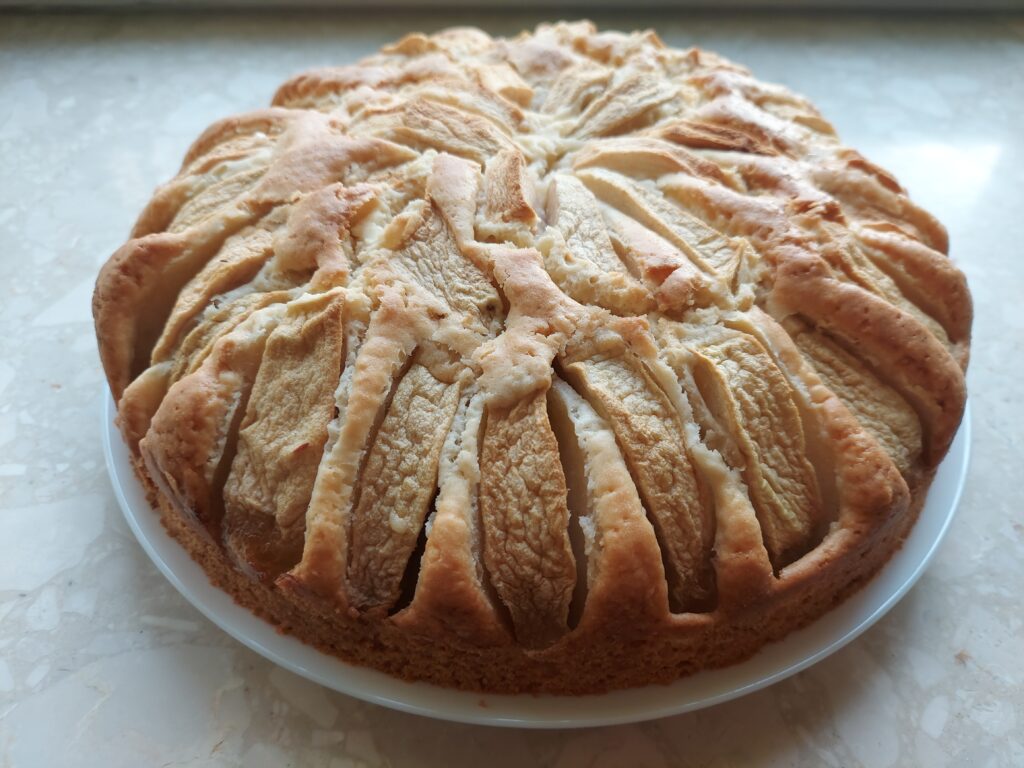 Upieczone ciasto