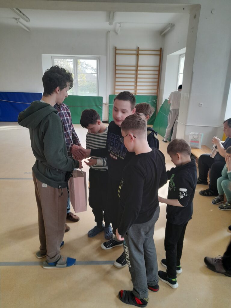 Grupa II wręczenie nagrody