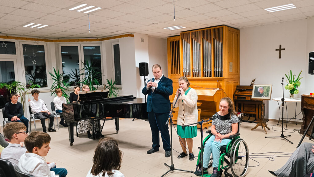 Występ uczniów szkoły muzycznej