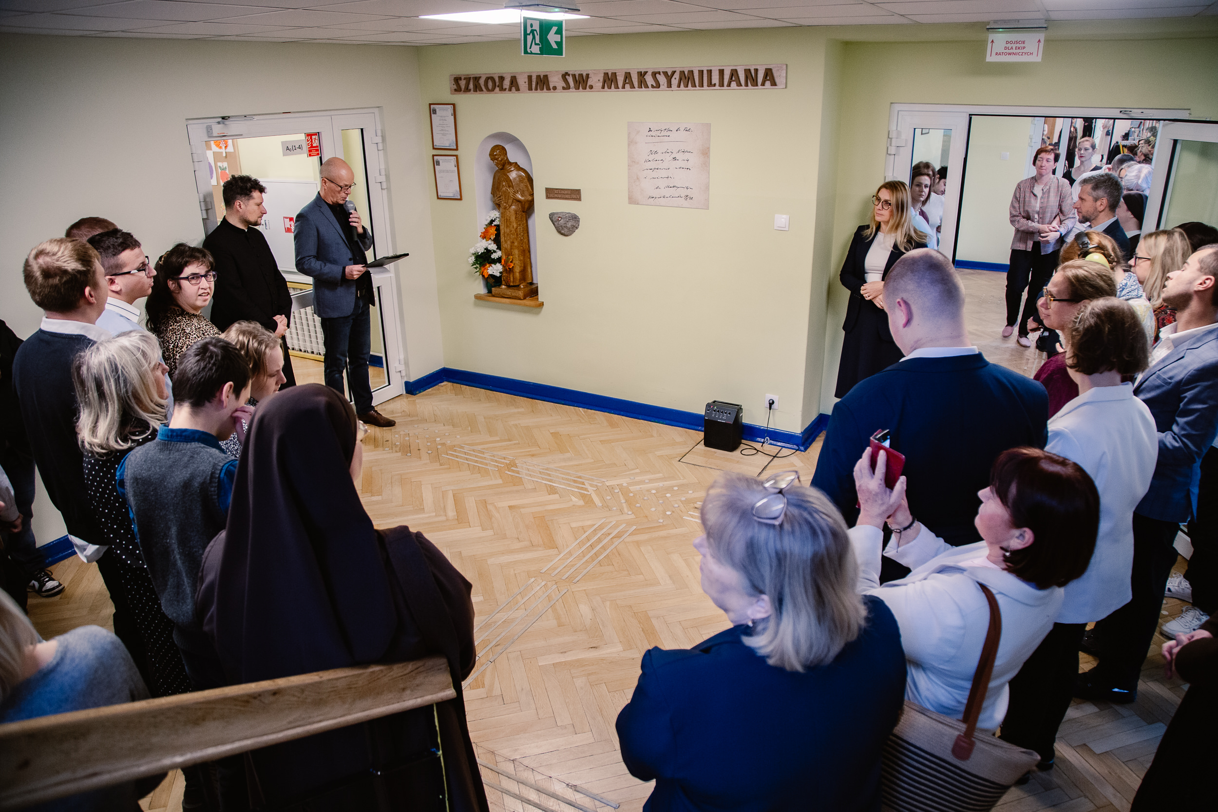 Modlitwa przy relikwiach św. Maksymiliana