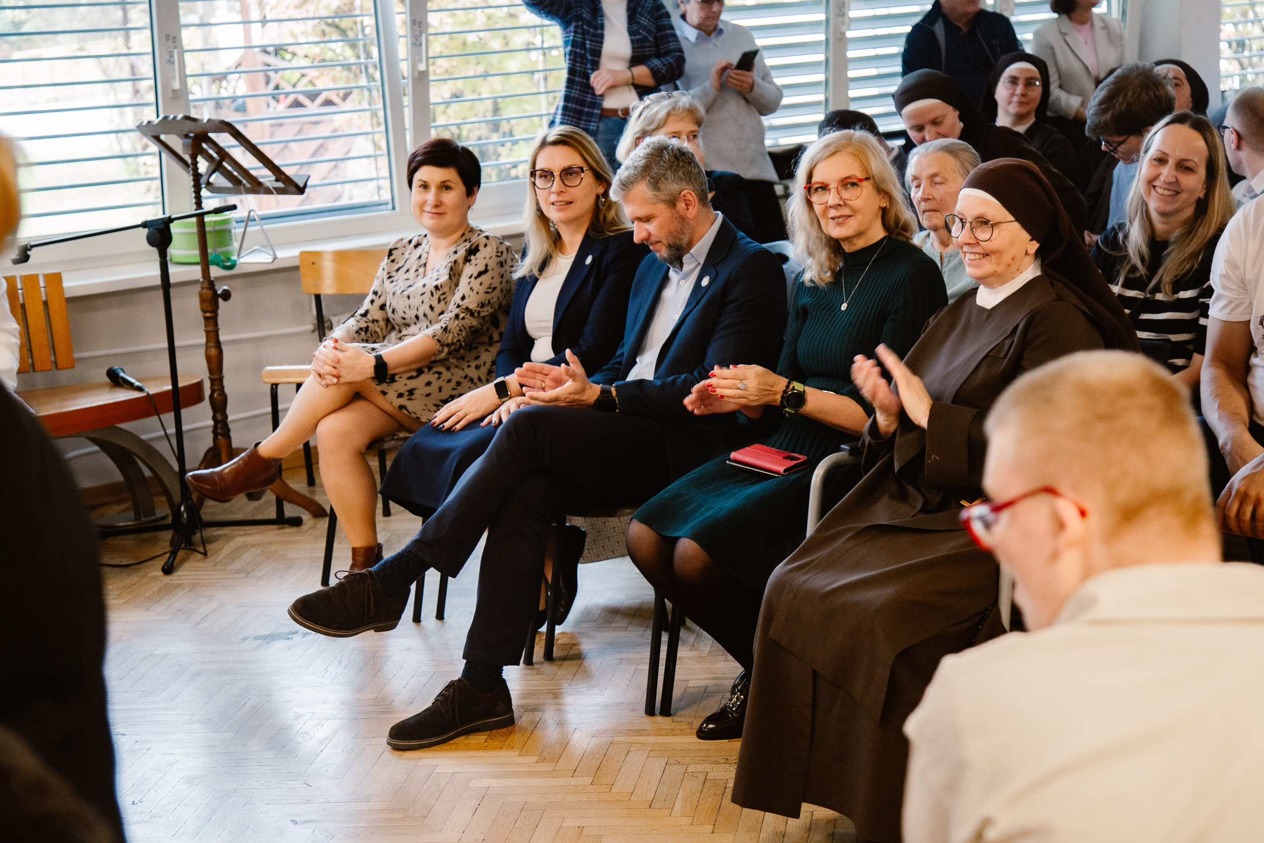 Na widowni prezes Paweł Kacprzyk, Matka Radosława, dyrektor Kamila Miler-Zdanowska.