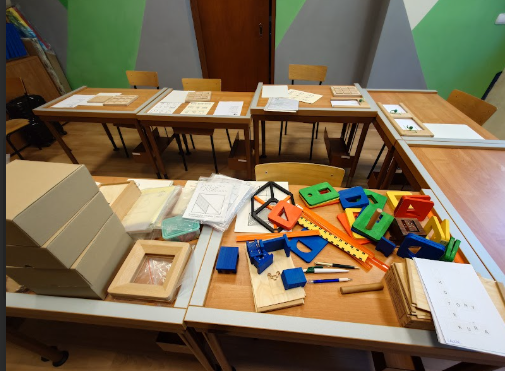 Chwila przerwy na uporządkowanie pomocy dydaktycznych