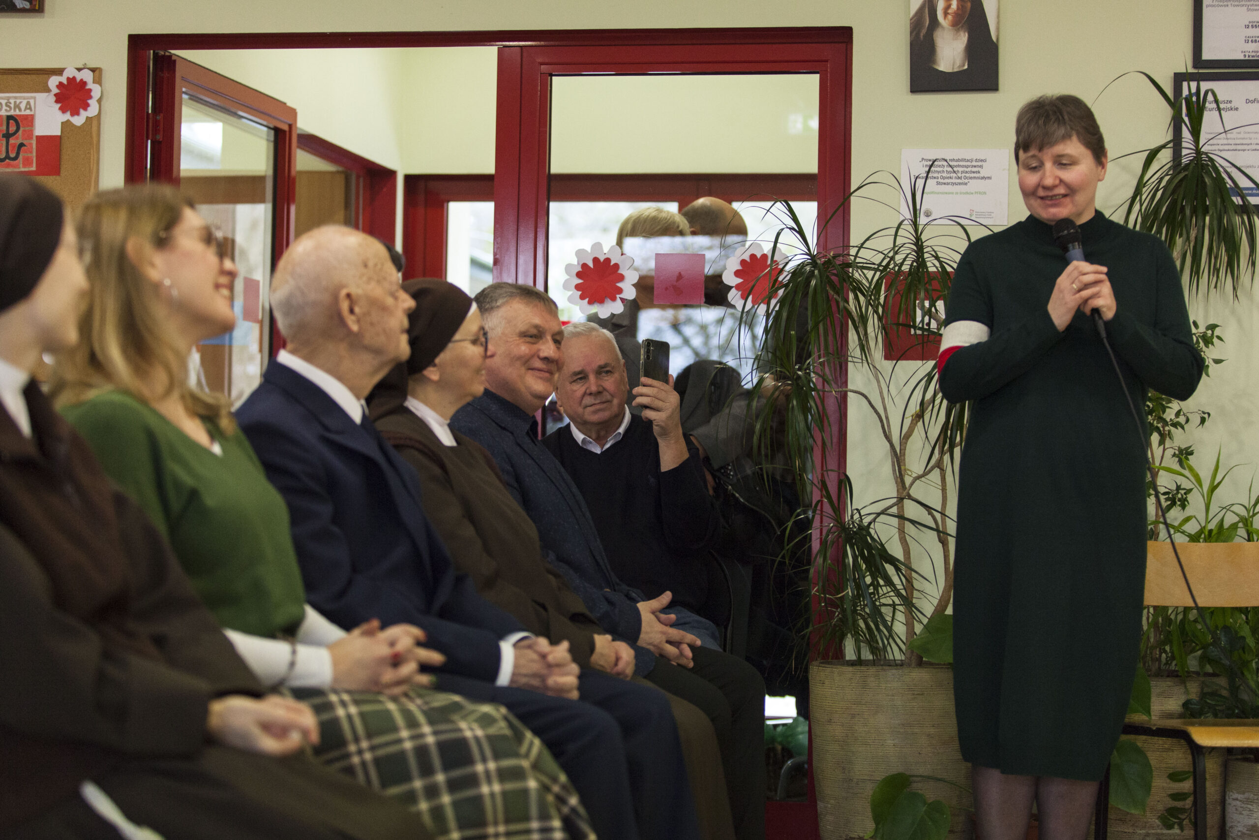 Podziękowania za występ.