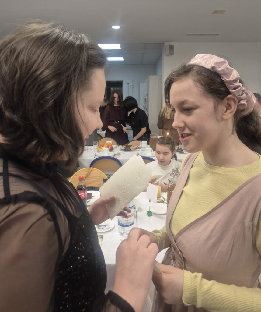 dzielenie się opłatkiem