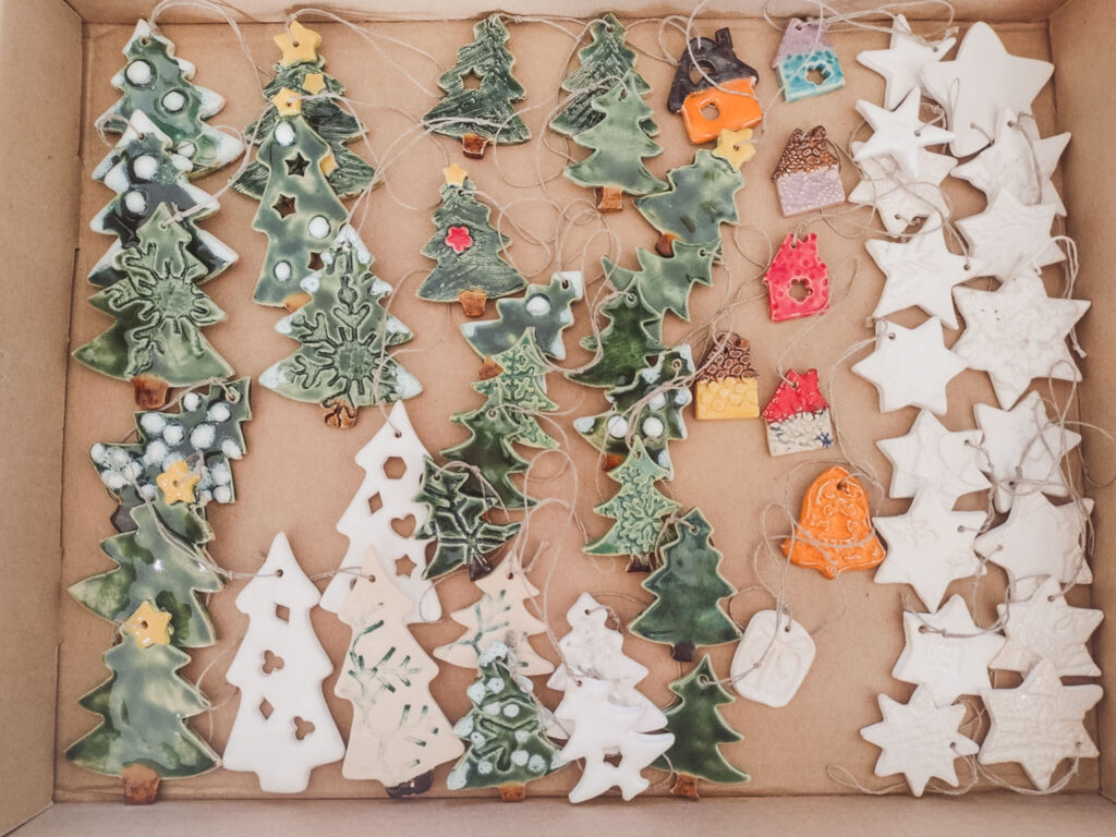 ozdoby świąteczne na kiermasz