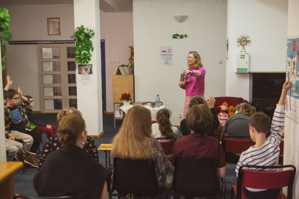 spotkanie uczniów z autorką panią Elizą Piotrowską 