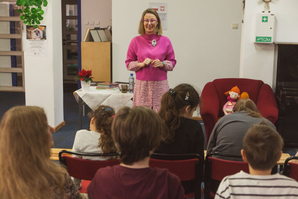 spotkanie uczniów z autorką panią Elizą Piotrowską