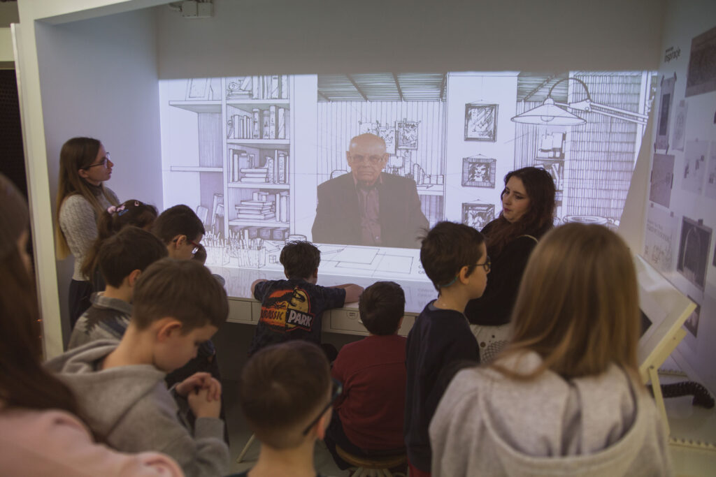 interaktywne informacje o projektowaniu banknotów 