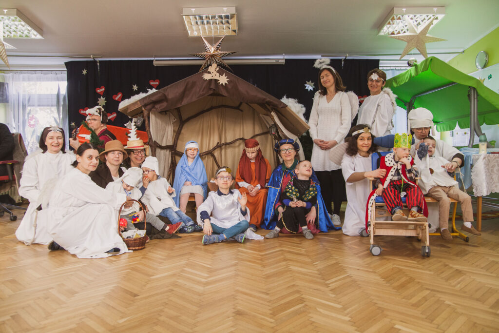 Zdjęcie grupowe na zakończenie występu