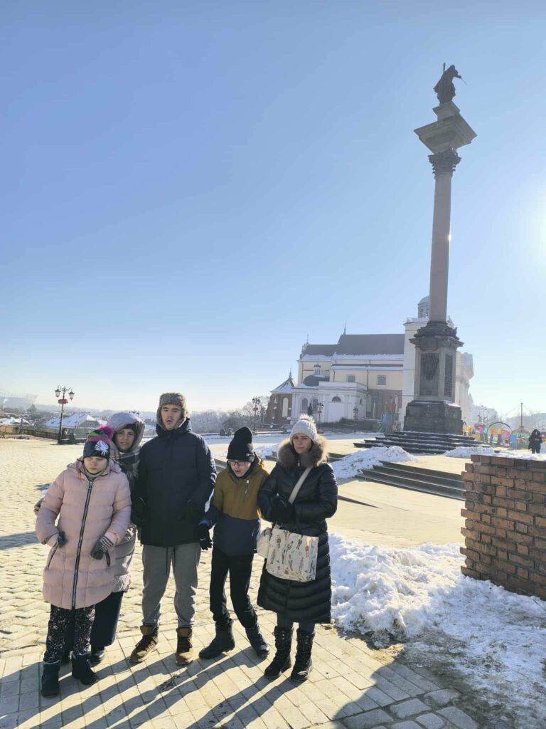 Wspólne zdjęcie na Starym Mieście