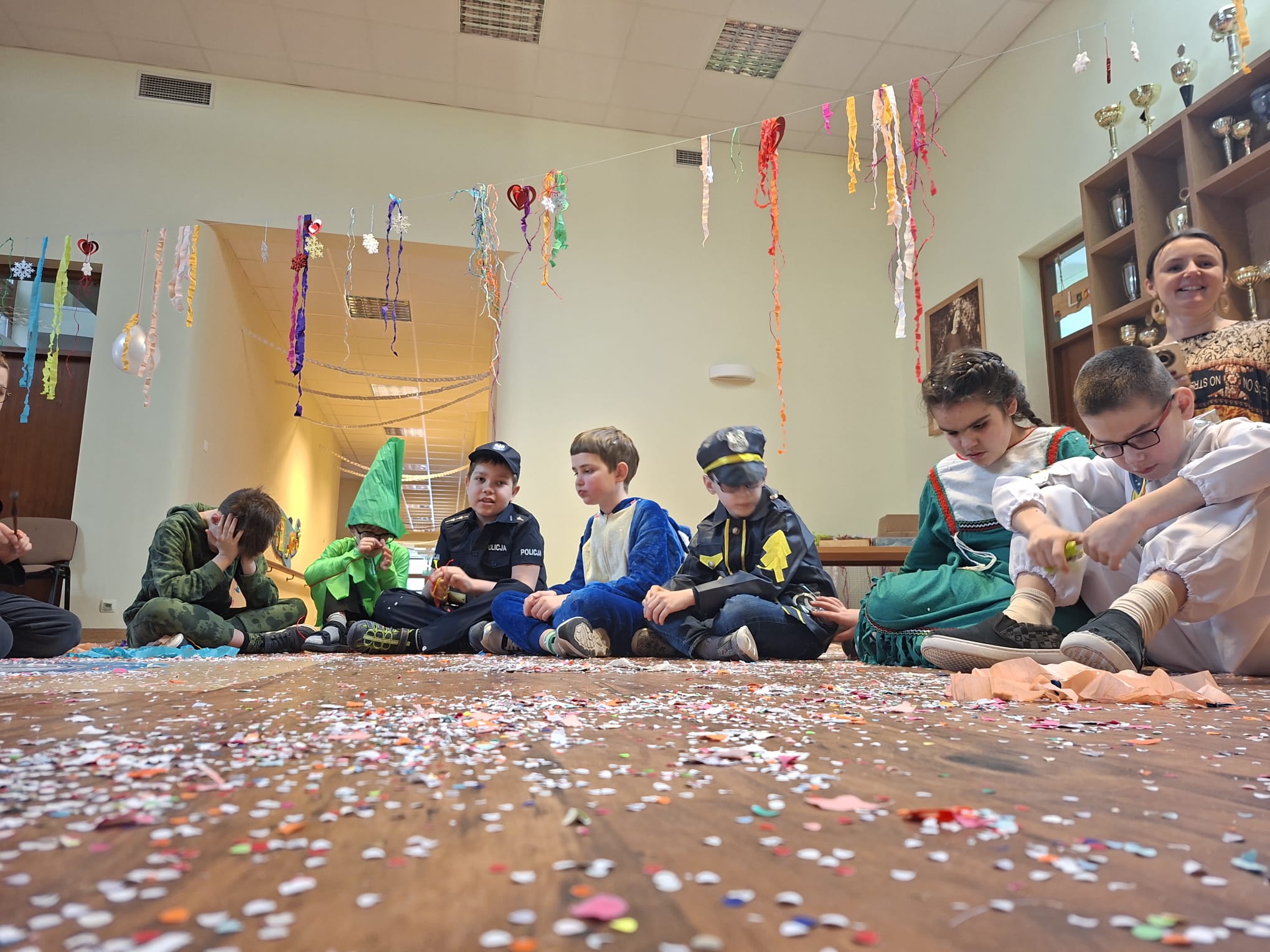 Odpoczynek- zabawa na siedząco